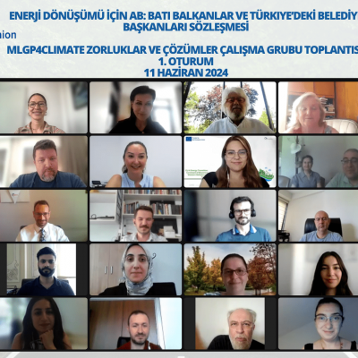 EU4ETTR MLGP4Climate Çalışma Grubu-1 Toplantı Oturumu: 1